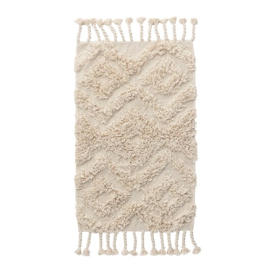 Venture Design Hilma teppe Offwhite 80 x 50 cm Hvit