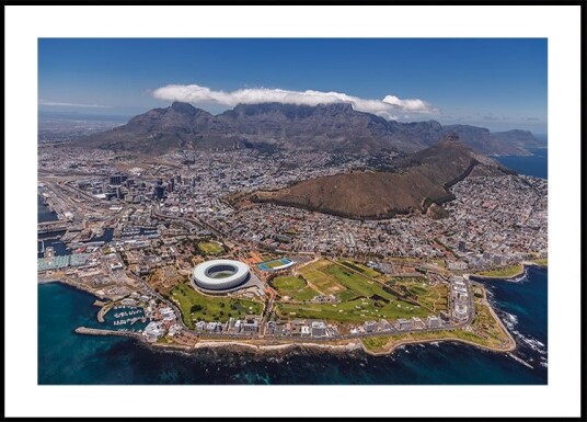 South Africa Cape Town Plakat / 21x30cm South Africa Cape Town Plakat / 21x30cm