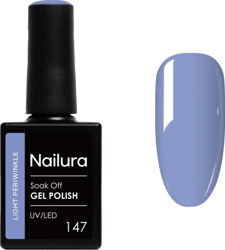 Nailura Gelpolish 147 – Light Periwinkle – 10 ml