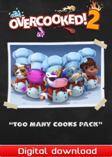Overcooked! 2 - Too Many Cooks Pack, Mac OSX, Linux