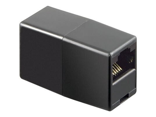 Goobay Isdn-Adapter Rj-45 Hunn Til Rj-45 Hunn Svart