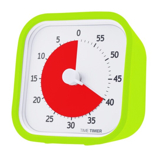 Time Timer Time Timer MOD tilbehør Silikon Cover 1 stk. Lime Time Timer Time Timer MOD tilbehør Silikon Cover 1 stk. Lime