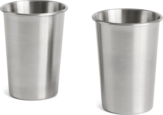 HAY Outdoor Market krus Rustfritt stål 400 ml 2 pakning