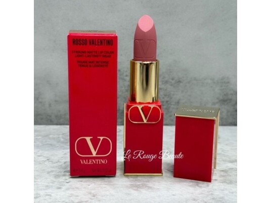 Valentino Valentino Rosso Matte Cream Lipstick 123R Refillable 3.5 G 