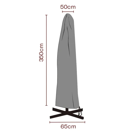 Brafab Parasolltrekk 370x50/65 cm Waterproof