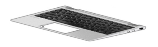 Hp L02471-051, Kabinett + Tastatur, Fransk, Hp, Elitebook X360 1020 G2 Hp L02471-051, Kabinett + Tastatur, Fransk, Hp, Elitebook X360 1020 G2
