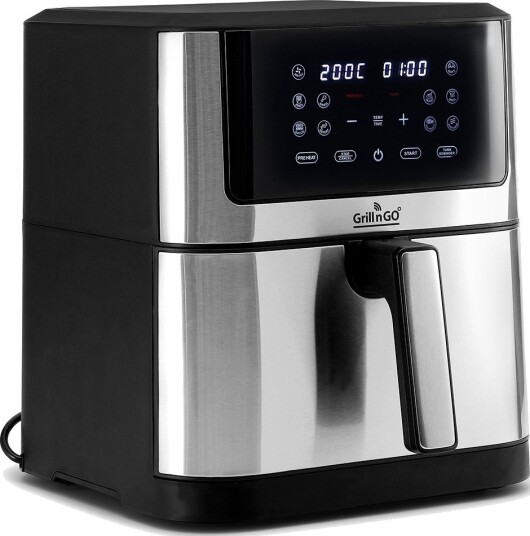 Grill'n'GO Sevilla Airfryer - 8L, 1800W, 10 programmer Grill'n'GO Sevilla Airfryer - 8L, 1800W, 10 programmer