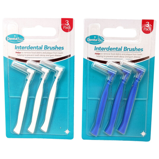 Spaltebørster 3-pk. DentaGlo interdentalbørste