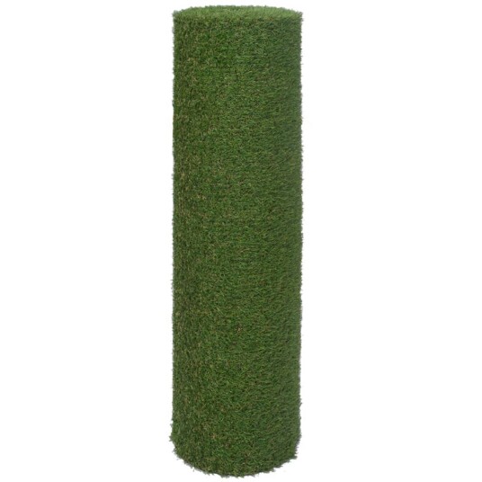 vidaXL Kunstgress 1x20 m/20 mm grønn