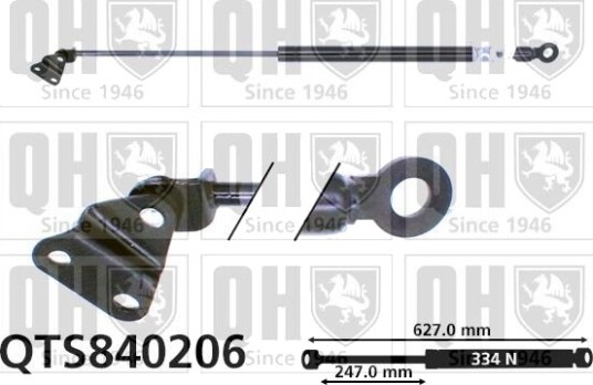 QUINTON HAZELL QTS840206 Baklukedemper