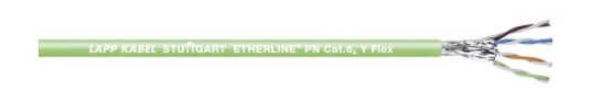Lapp 2170930-100 Strømkabel Cat 6A S/Ftp 4 X 2 X 0.25 Mm² Grøn 100 M