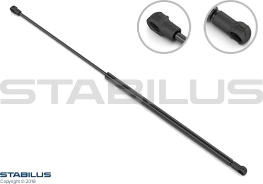 Gassfjær, kalesje STABILUS 576243