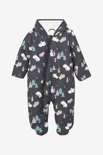 Ellos Collection - Babyoverall Honey - Svart