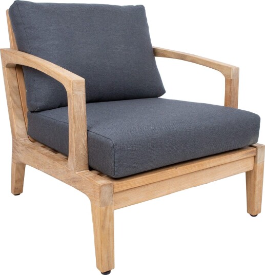 Lenestol HOME4YOU Maldive teak brun Lenestol HOME4YOU Maldive teak brun