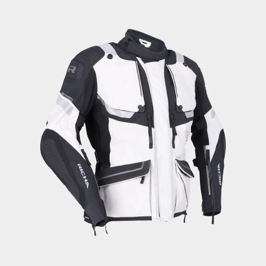 Richa Armada G-Tex Pro MC-Jakke Grå/Svart 2XL