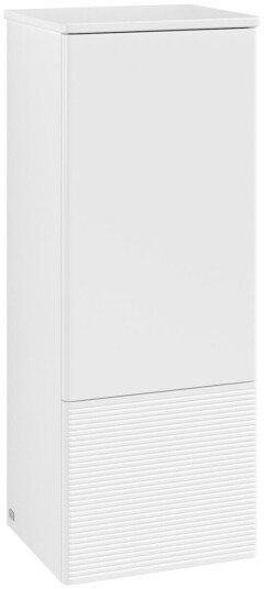 Villeroy & Boch Villeroy & Boch Antao Sideskap 41,4x35,6x103,9 cm m/lys Hvit Matt