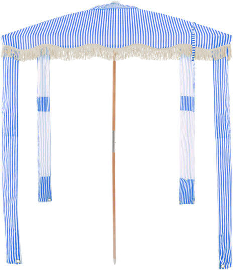 ALMEDA strandtelt Blå/stripet