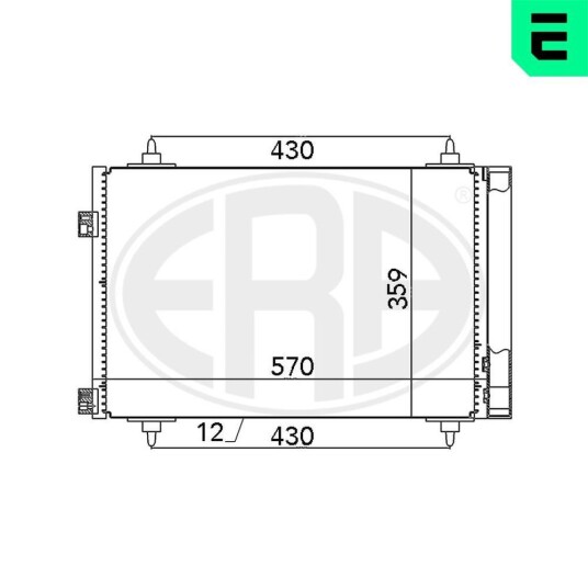 Kondensator ERA 667078