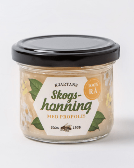 Kjartans Skogshonning med Propolis 120 gr Kjartans Skogshonning med Propolis 120 gr