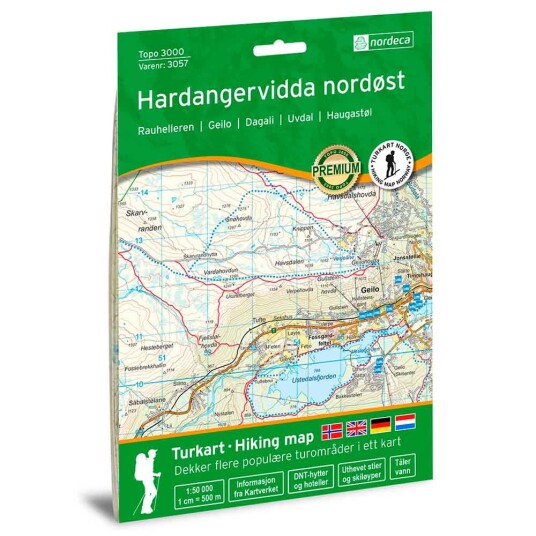 Nordeca Hardangervidda Nordøst 1:50 0000 2022 Nordeca Hardangervidda Nordøst 1:50 0000 2022
