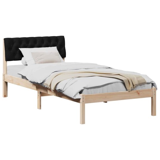  Sengestamme Brunt og svart 90 x 200 cm Heltre furu
