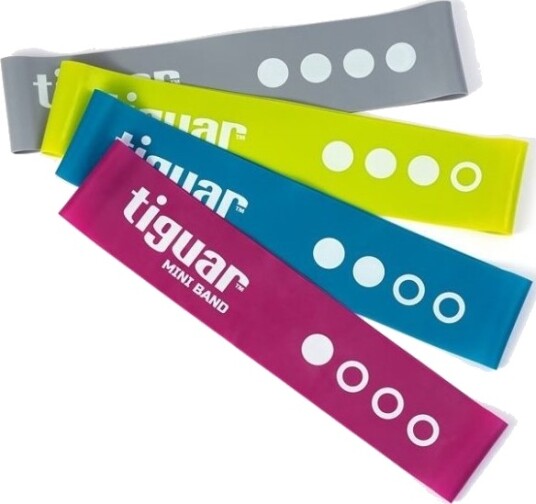 Tiguar Mini Band Ti Mb0001 Ulike Motstandsnivåer Flerfarget 4 Pk
