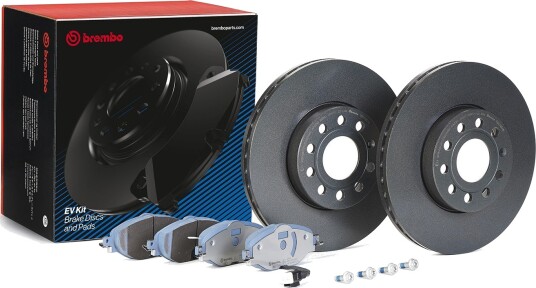 BREMBO KT 08 038 Bremseskiver og -klosser BREMBO KT 08 038 Bremseskiver og -klosser