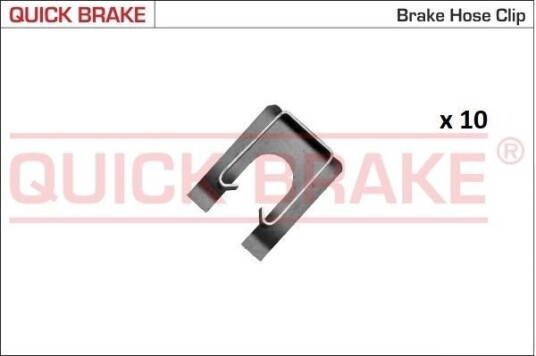 QUICK BRAKE 3220-10K Holder, bremseslange