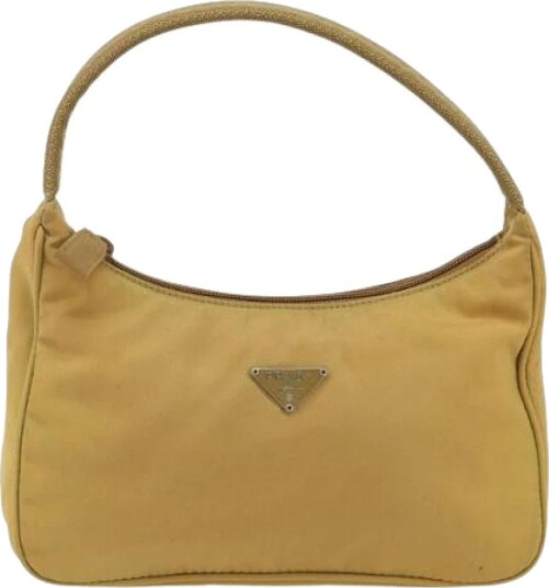 Prada Vintage Dame Pre owned Beige ONE SIZE,
