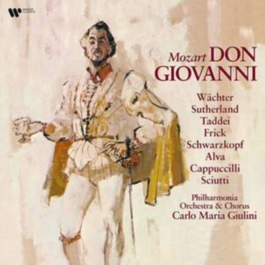Carlo Maria Giulini, Philharmonia Orchestra, EBERHARD WACHTER, Joan Sutherland, Giuseppe Taddei, Wolfgang Amadeus Mozart  Mozart: Don Giovanni  LP/Vinyl