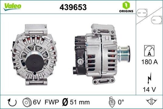 Dynamo VALEO 439653 Dynamo VALEO 439653