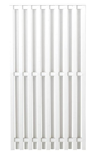 Gjerde PLUS Nagano Grunnet Hvit 90×180 cm Gjerde PLUS Nagano Grunnet Hvit 90×180 cm