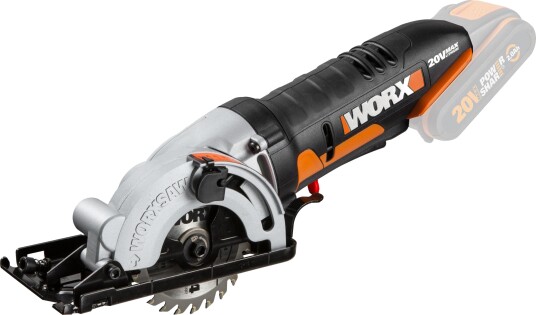 Worx Batteridrevet Sirkelsag WX527.9 (Uten Batteri) 8,5 cm Blad, 20 v