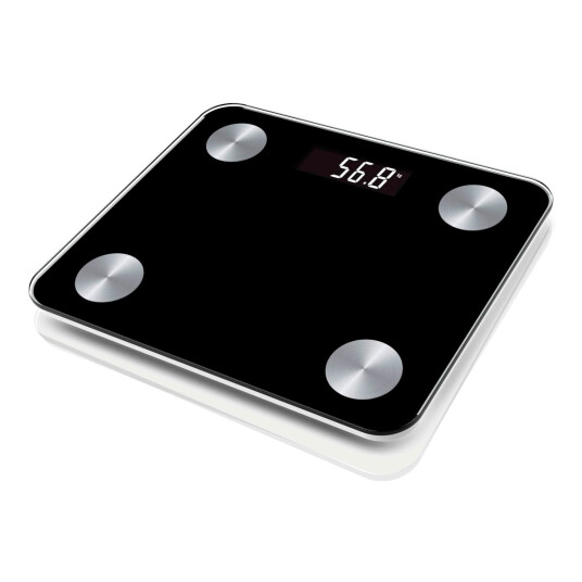 Platinet Bluetooth personvekt med app 180 kg Sort