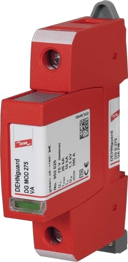Dehn Overspenningsvern C Type 2 10kA 1,5kV DG S 275 VA FM Dehn Overspenningsvern C Type 2 10kA 1,5kV DG S 275 VA FM