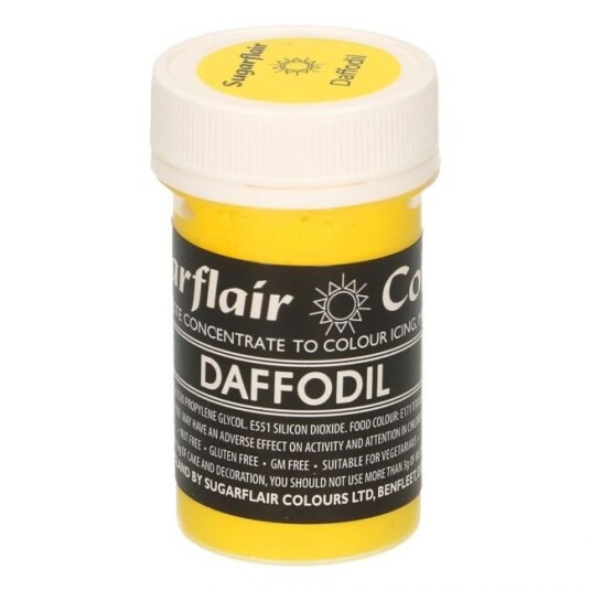 Sugarflair Pastafarge Daffodil 25g 