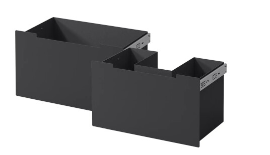 Nordpeis Skuffesett sort for Me Bench (med friskluft) 50 805448
