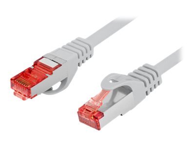 Lanberg Pcf6-10Cu Koblingskabel Rj-45 Hann Til Rj-45 Hann 2 M 5.7 Mm Foliebelagt Uskjermet Tvinnet Kabelpar F/Utp Cat 6 Formstøpt Uten Hindringer Halogenfri Grå For P/N: Pps6-0024-S Pps6-1024-S Ppu6-1024-B Ppu6-1024-S P