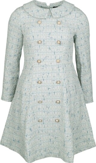 H&R London  Rockabilly Middellang kjole XS til XXL Damer grå