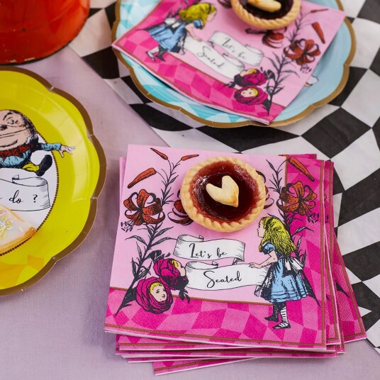 Servietter Alice Wonderland 20 pakning