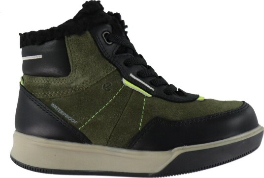 Ecco Vinrøde støvler   Street Court K Sporty   Black/Tarmac/Blac   Ecco   35   Vinterstøvler   Armygrønn