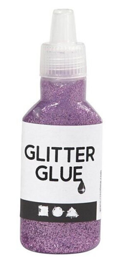 Creativ Company Glitter glue Purple 25ml