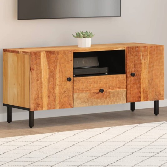 vidaXL TV-benk 105x33x46 cm heltre akasie 8720845422875