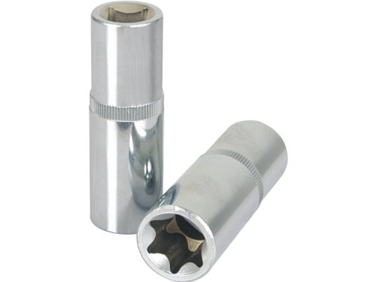 Ks Tools Werkzeug-Maschinen Gmbh 1/4" Chromeplus Torx-E-Sokkel, Lang, E5 (918.2402)