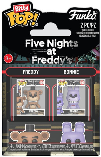 Funko Bitty POP!: Five Nights at Freddy's 2Pack Freddy & Bonnie FNAF