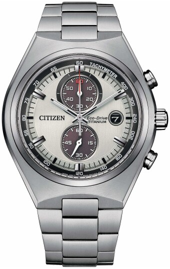 Citizen Herreklokke CA7090 87A Titanium Sølvfarget/Titan Ø43 mm Citizen Herreklokke CA7090 87A Titanium Sølvfarget/Titan Ø43 mm