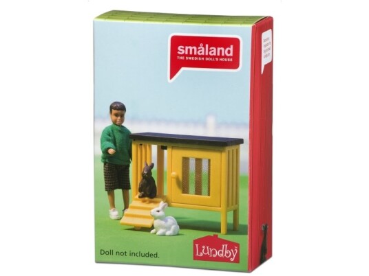Småland 2 Kaniner + Bur