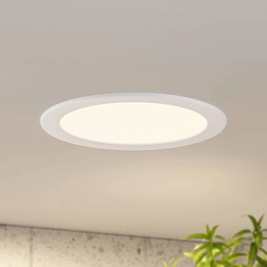 Prios LED innbyggingslampe Cadance hvit 24 cm 10 stk dimbar