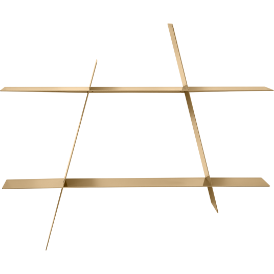 Andersen A Shelf Vegghylle L Messing Andersen A Shelf Vegghylle L Messing