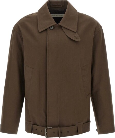 Dries Van Noten Herre Jakker Brun L,
